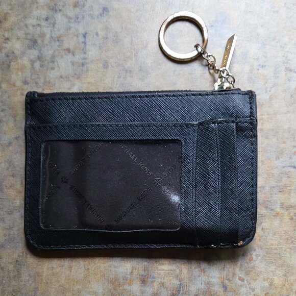 Michael Kors brown keychain coin purse - Picture 2 of 2